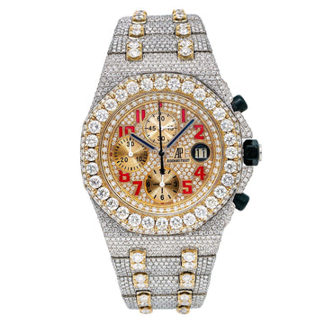 Infinite Glow Watch 42MM Yellow Gold Dial With 31.75 CT Diamonds