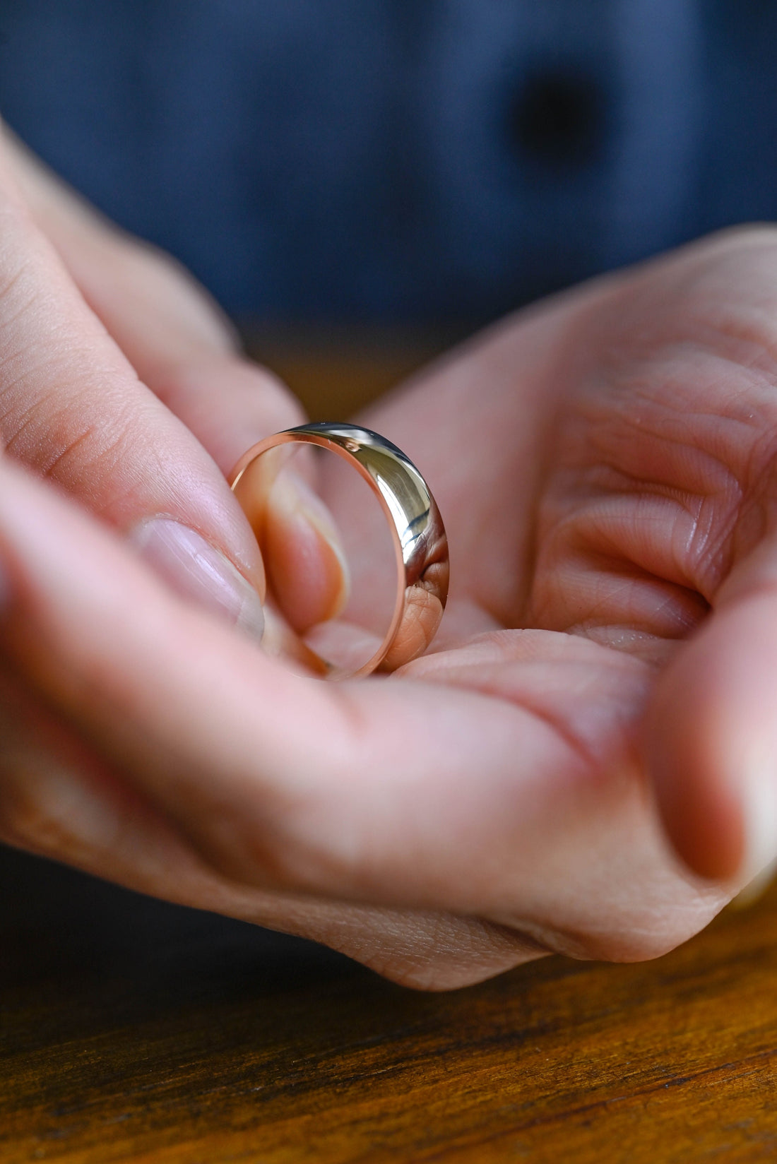 6mm Solid Gold Wedding Ring Birthday Gift for Man